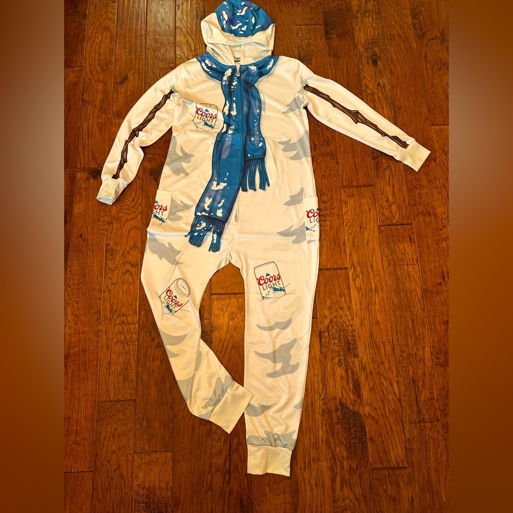 Coors lite Christmas onesie